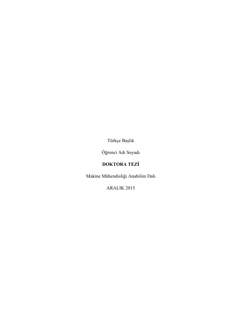 ESOGU thesis template