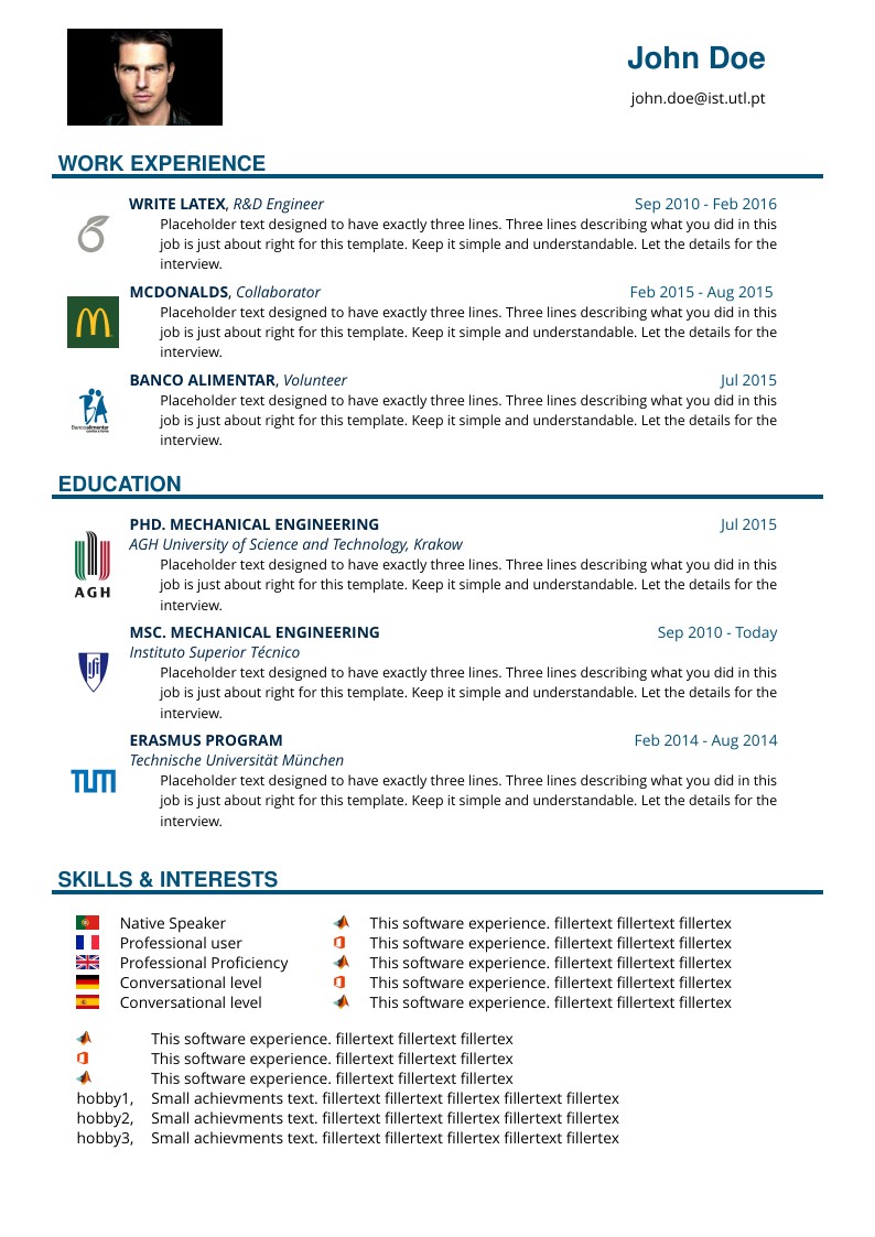 CV Template