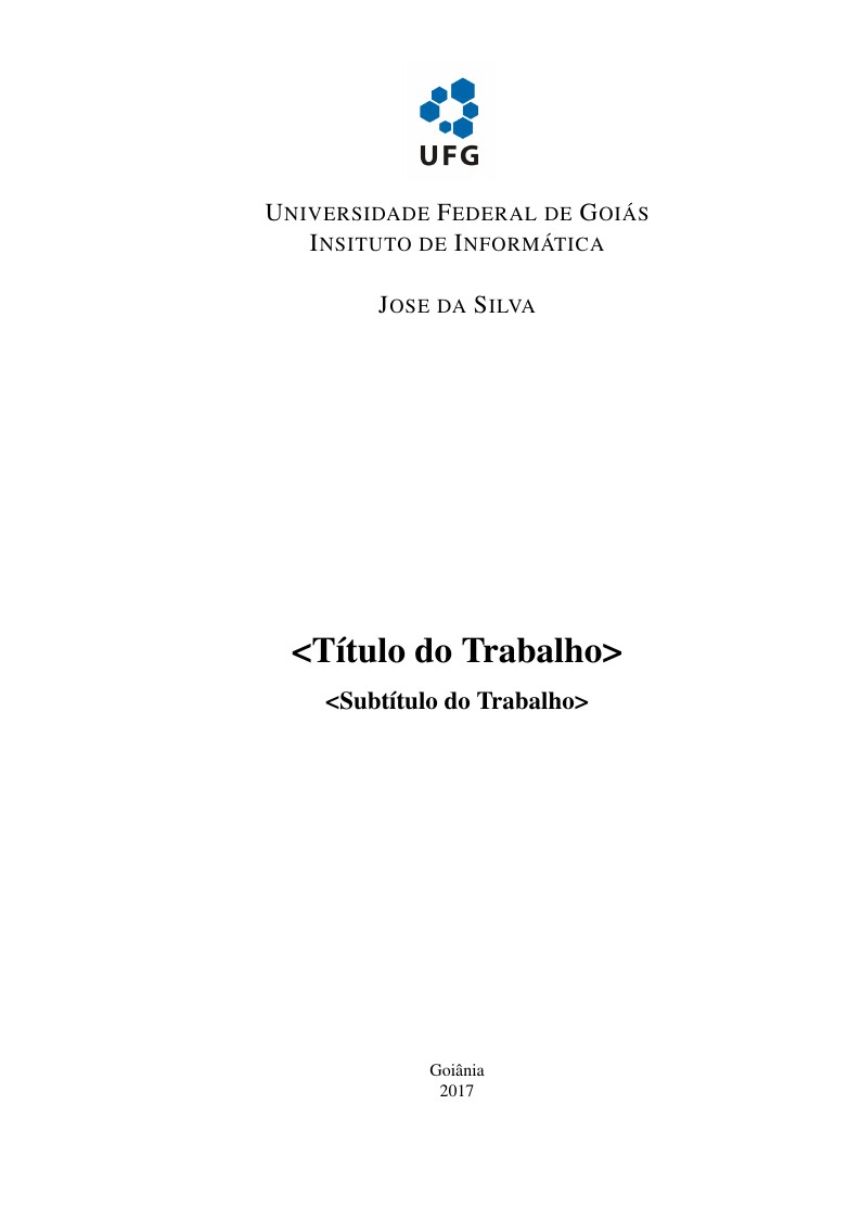 Tese - INF/UFG