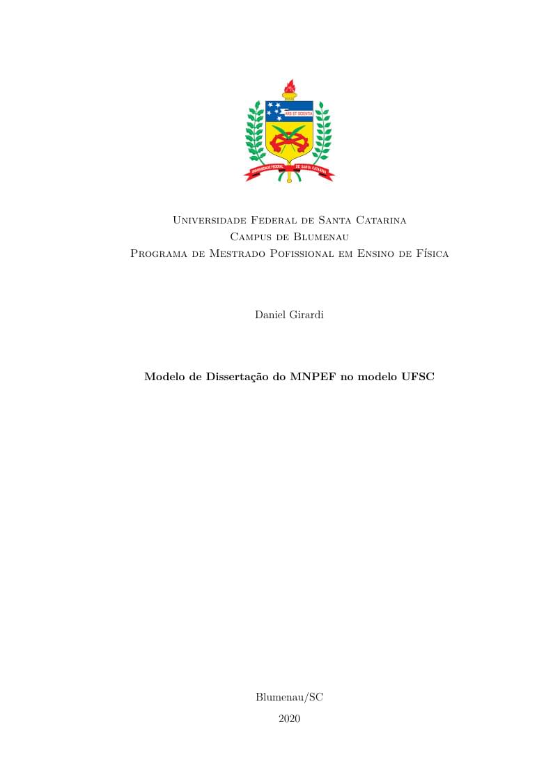 MNPEF -  Dissertação da UFSC