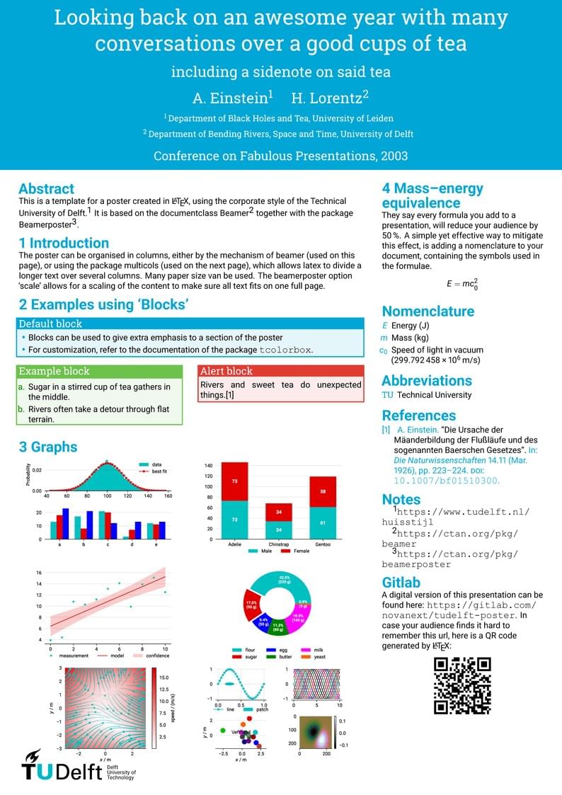 TU Delft poster