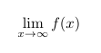 Example of limits