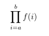 Example of limit expression